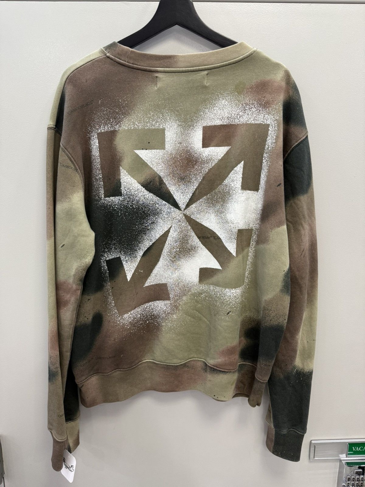 Off-White Off-White Camo Crewneck Size US L / EU 52-54 / 3 - 4 Thumbnail