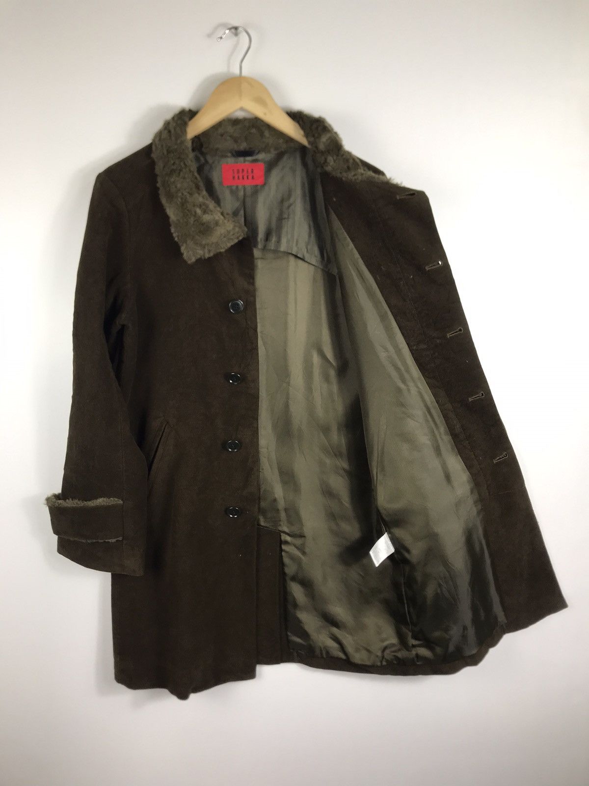 Japanese Brand × Vintage ⚡️Vintage Super Hakka Wool Button Long Jacket Size M / US 6-8 / IT 42-44 - 8 Thumbnail
