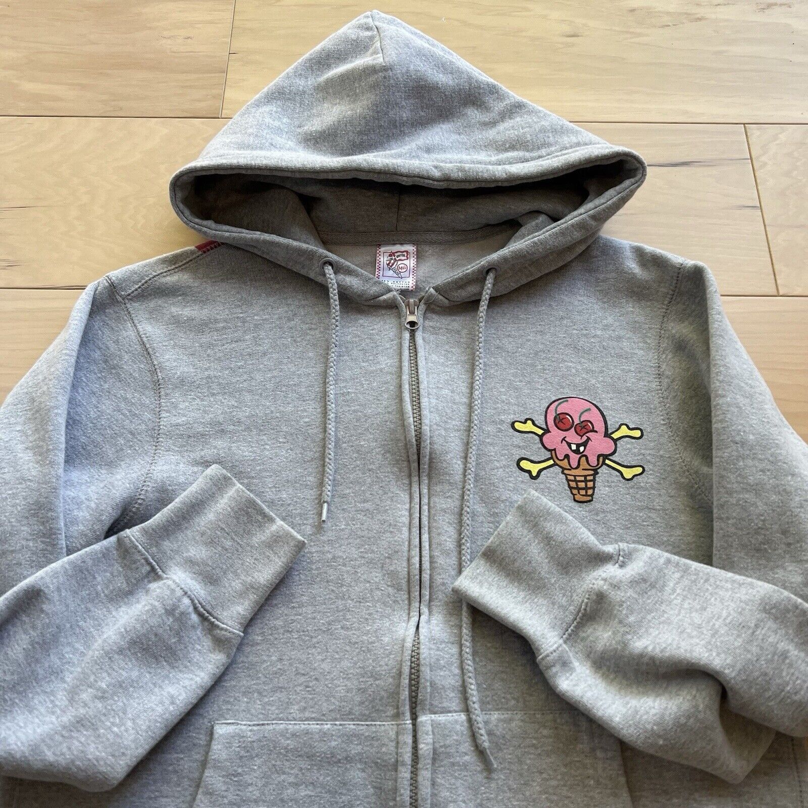 Icecream × Vintage Vintage BBC Ice Cream Jacket M Gray Full Zip Y2K Streetwear Size US M / EU 48-50 / 2 - 4 Thumbnail