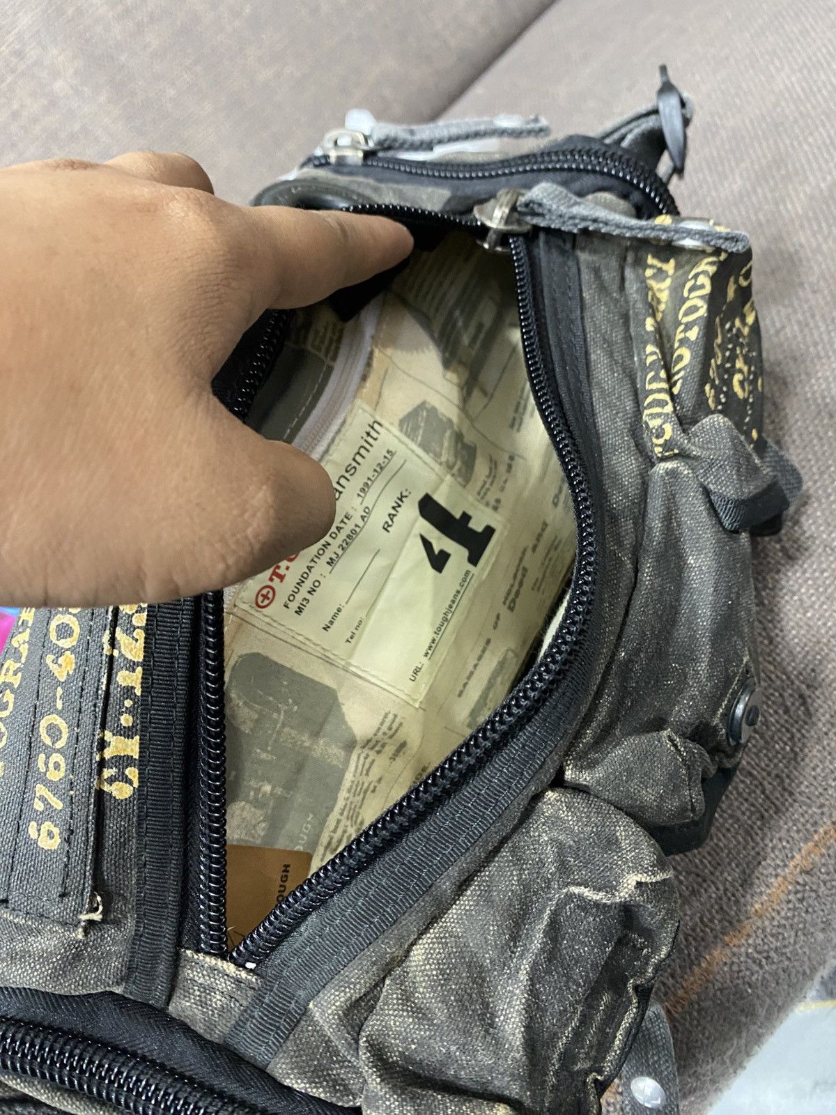 Vintage Tough MILITARY Equipment tactical multi pocket Size ONE SIZE - 6 Thumbnail