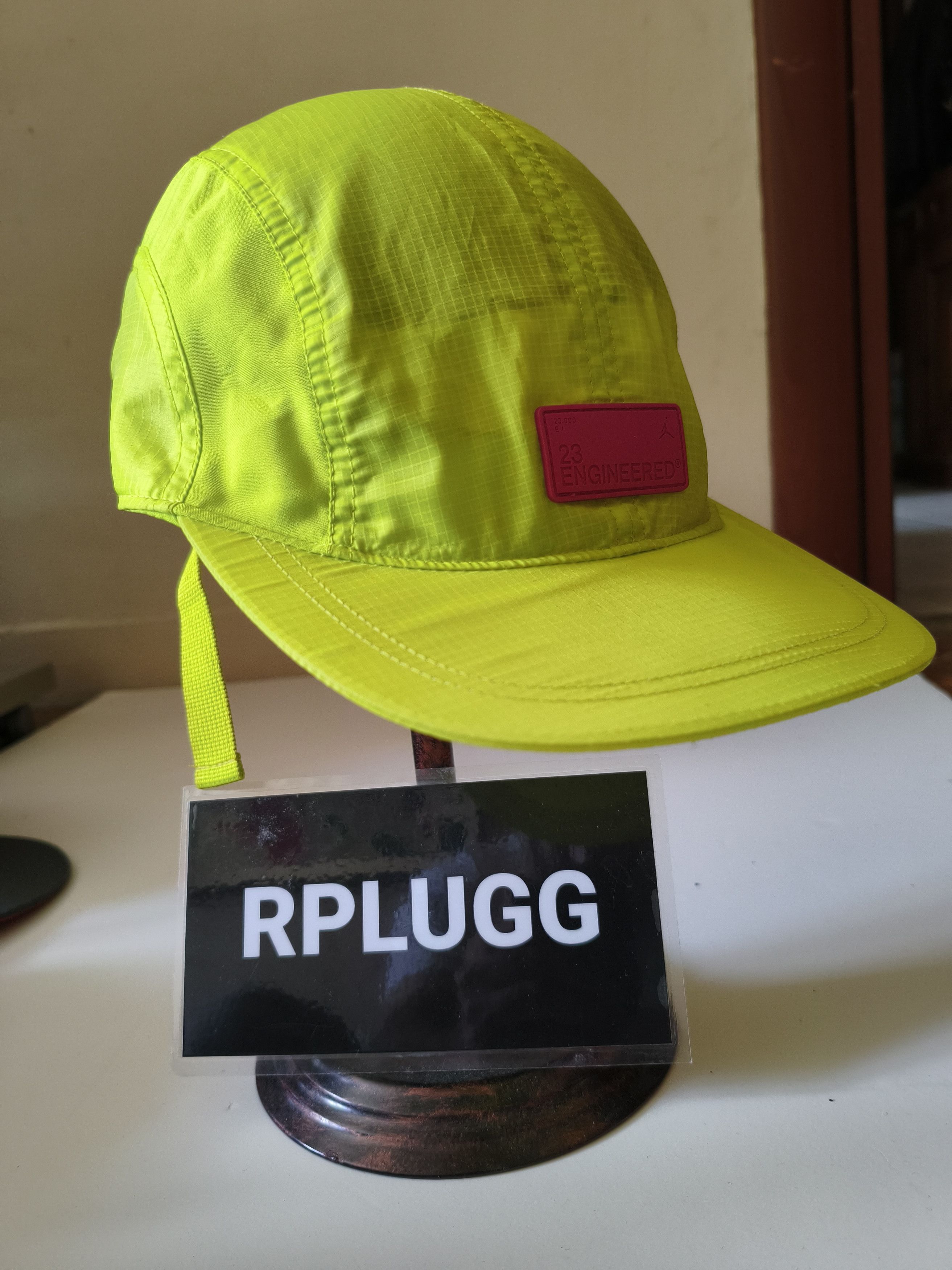 Jordan Brand Jordan 23 Engineered Neon Cap - Volt Green Snapback Size ONE SIZE - 3 Thumbnail