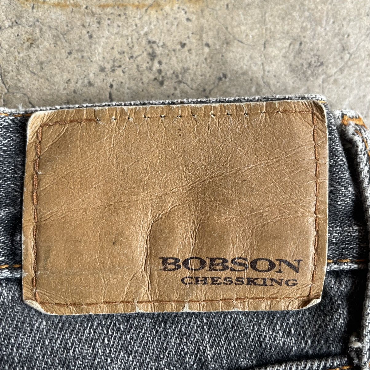 Vintage 🔥Vintage Bobson Chessking Stoned Washed Distress Denim Jeans Size US 31 - 11 Thumbnail