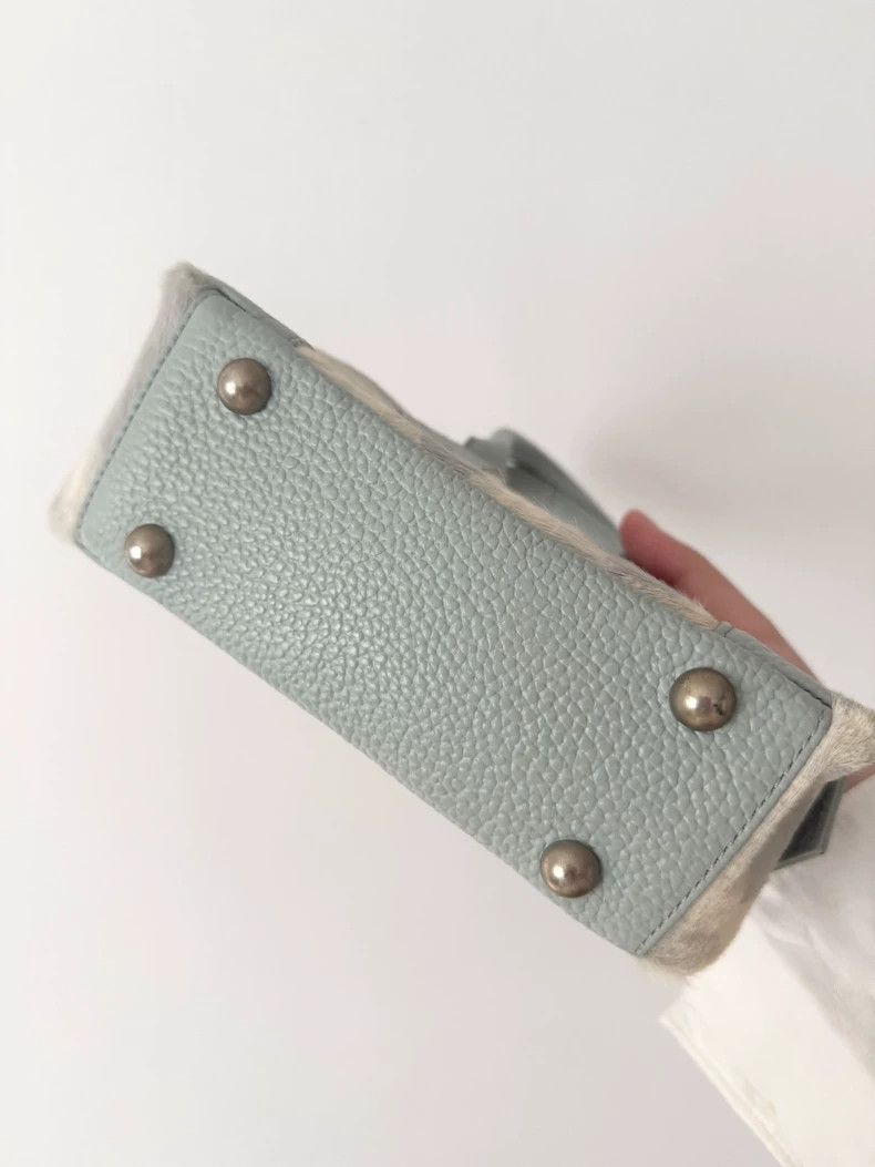 Vivienne Westwood Vivienne Westwood Baby blue horse leopard print silver Sat Size ONE SIZE - 7 Thumbnail