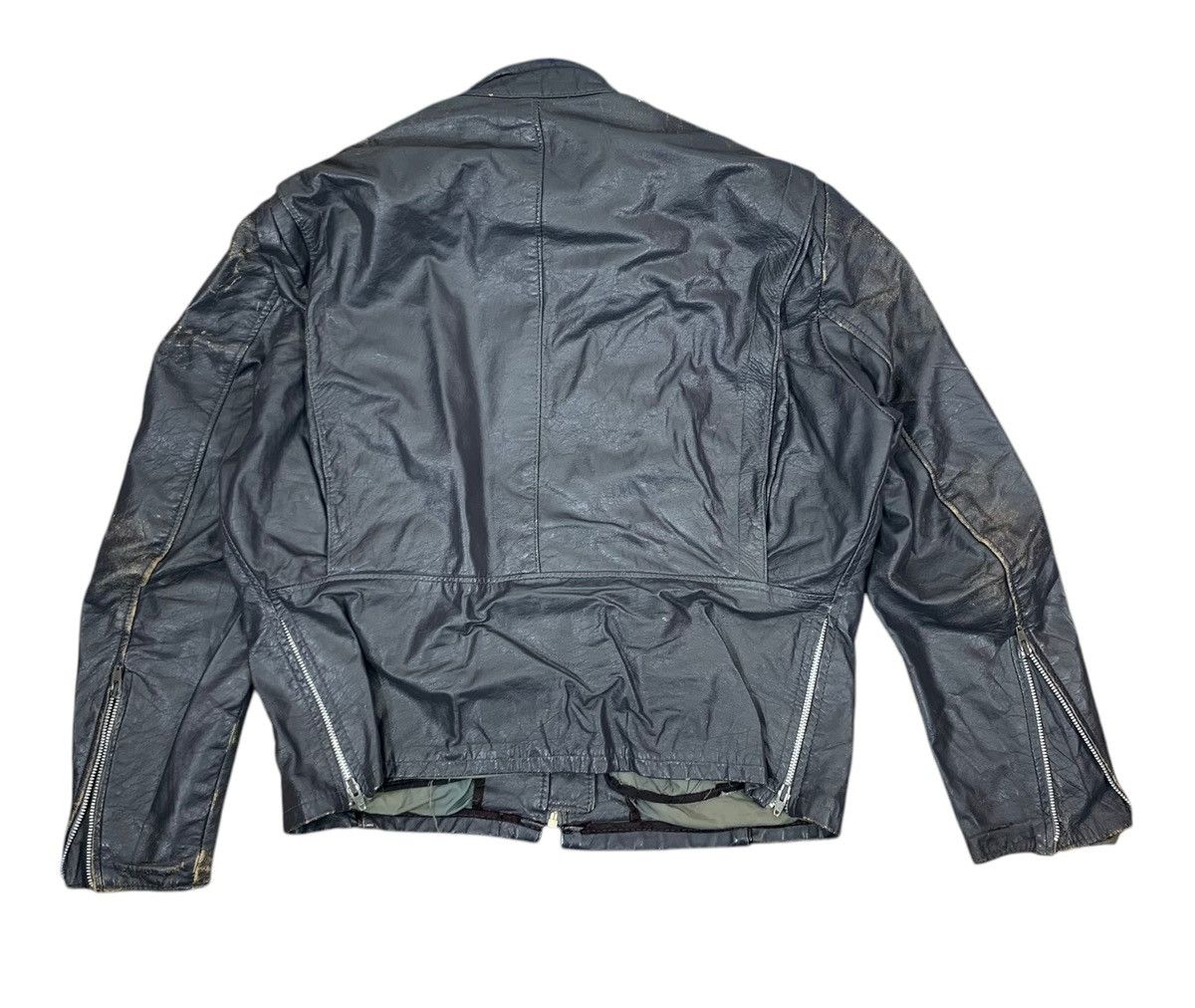 Sears × Vintage VINTAGE SEARS BIKERS RIDER LEATHER JACKET Size US M / EU 48-50 / 2 - 8 Thumbnail