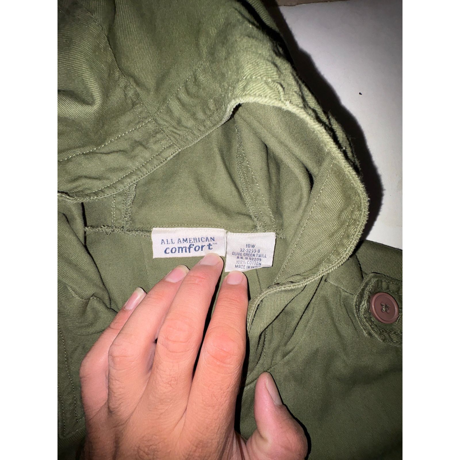 Other Vintage All American comfort 18 W green olive jacket Size XXL / US 16-18 / IT 52-54 - 3 Thumbnail