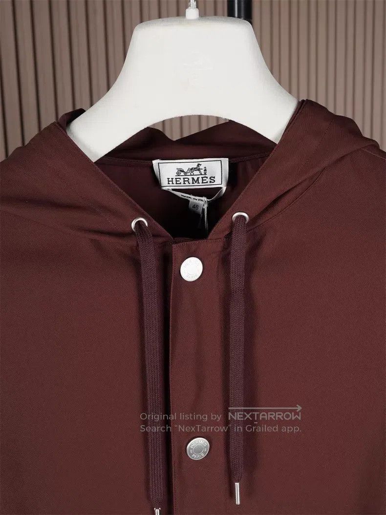 Hermes Hermes Fashion Hooded Jacket Size US S / EU 44-46 / 1 - 6 Thumbnail