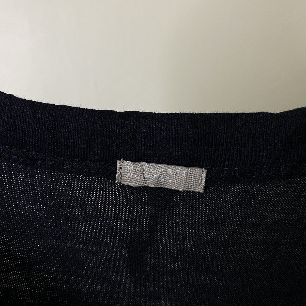 Margaret Howell Margaret Howell Black Blank Long T Shirt Size US M / EU 48-50 / 2 - 3 Thumbnail