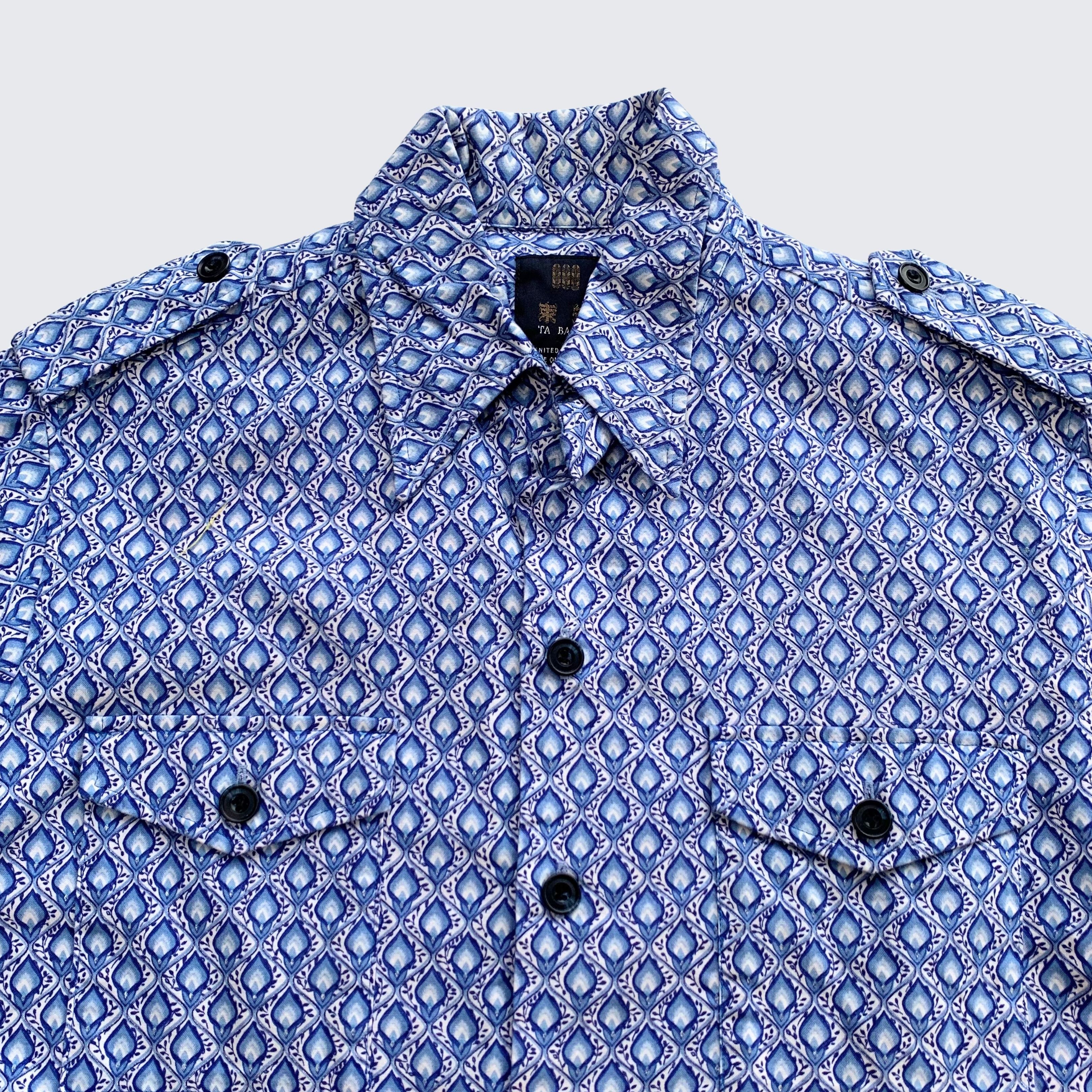 United Arrows Japanese Vintage Archive Tabaya Design United Arrows Shirt Size US L / EU 52-54 / 3 - 2 Thumbnail