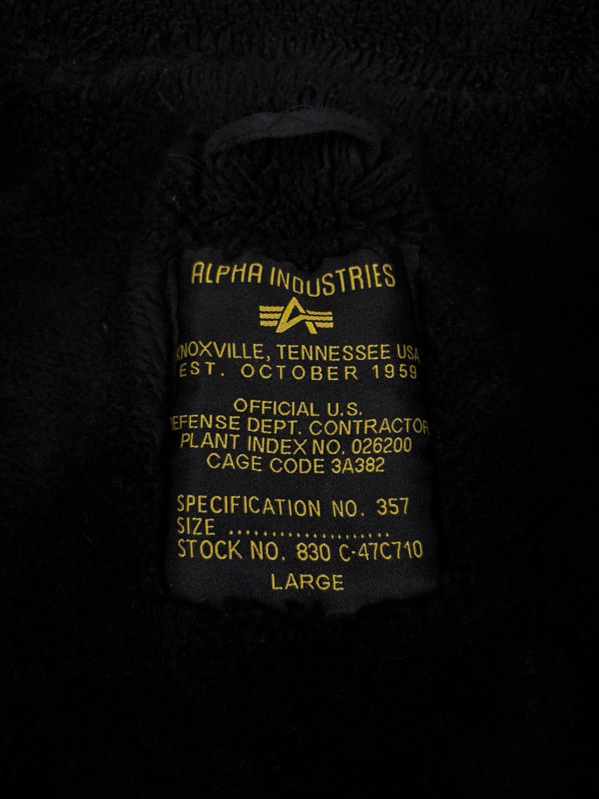 Alpha Industries Alpha Industries Hybrid Nylon Leather Sherpa Bomber Jacket Size US L / EU 52-54 / 3 - 6 Thumbnail