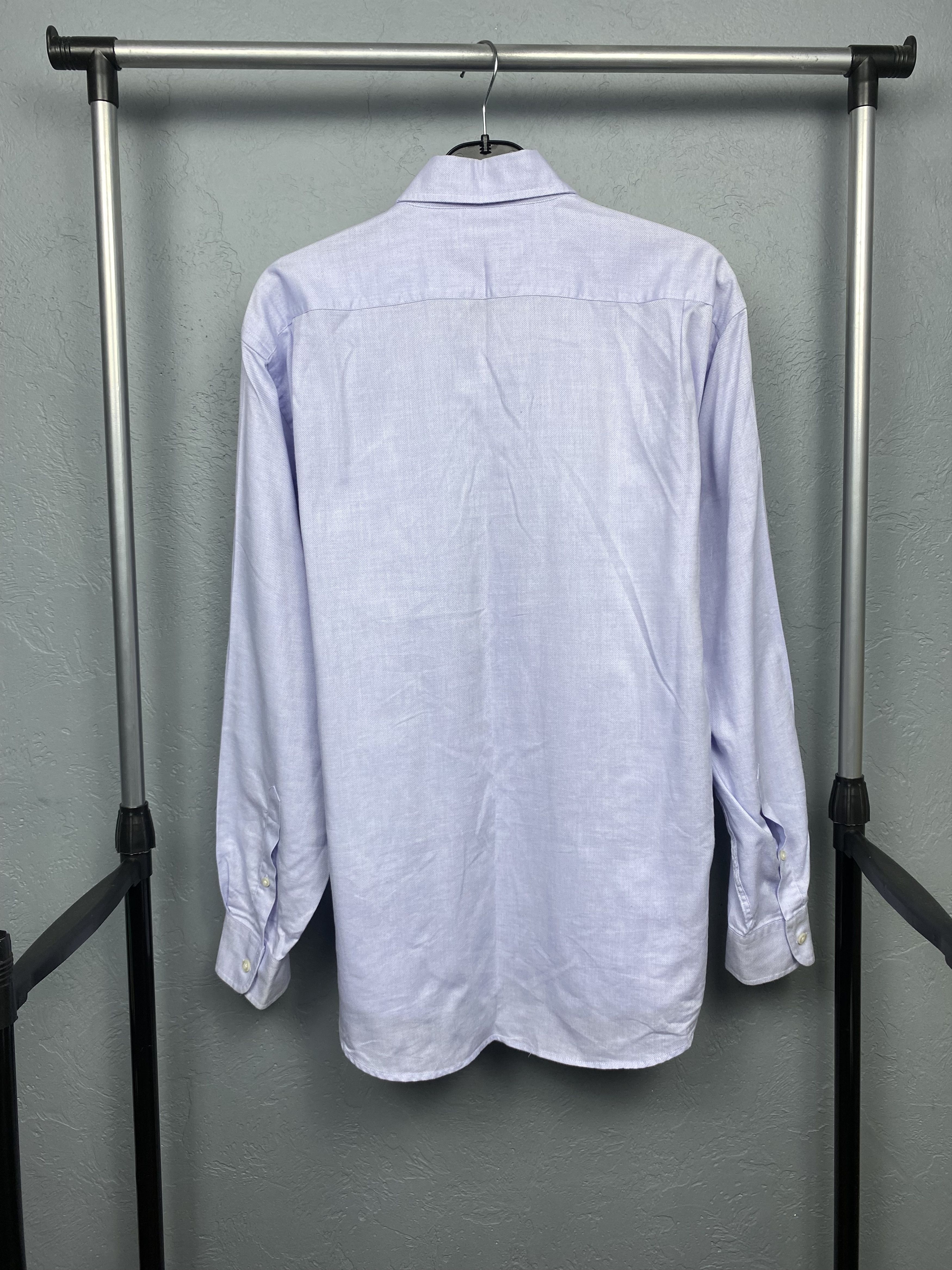 Yves Saint Laurent Ysl Pour Homme YSL Mens Long Sleeve Shirt Size US XL / EU 56 / 4 - 7 Thumbnail