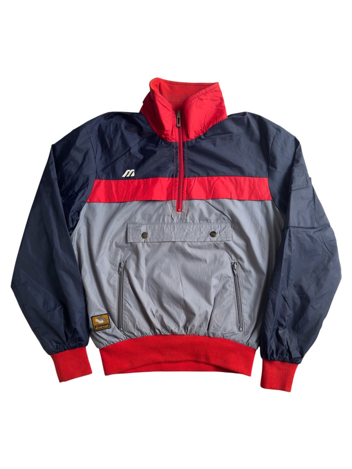 Mizuno VERY RARE VINTAGE JACKET CAGOULE SKI MIZUNO BLUE IMPULSE Size US M / EU 48-50 / 2 - 1 Thumbnail