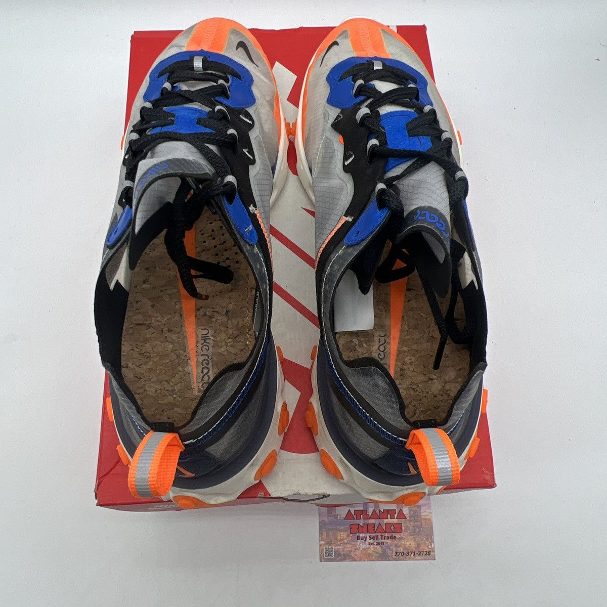 Nike React element 87 total orange Grailed