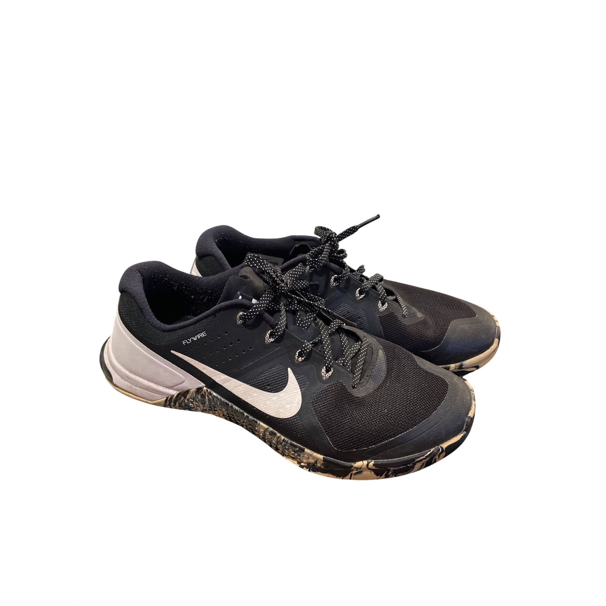 Nike Nike metcon 2 mens black white flywire canvas running sneake Size US 10 / EU 43 - 18 Thumbnail