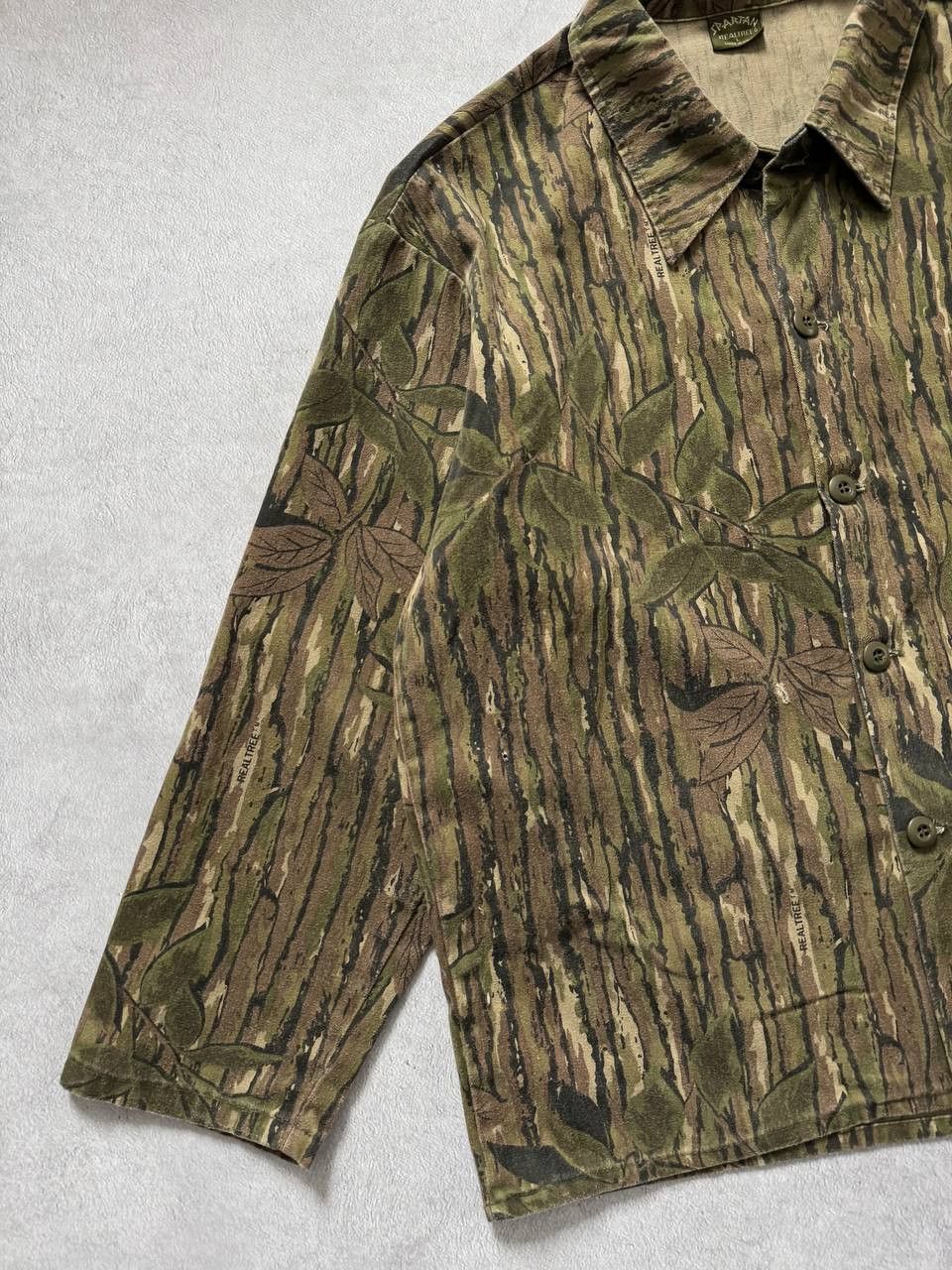 Vintage VINTAGE 90s Spartan Realtree Button Up Shirt Long sleeve Size US L / EU 52-54 / 3 - 6 Thumbnail