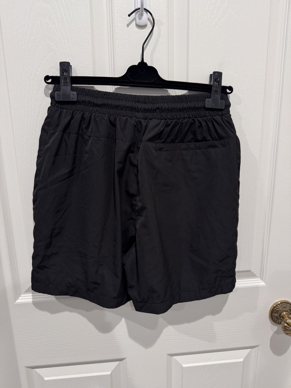 Kith Kith Black Nylon Script Active Shorts Size S (fits 28-32) Size US 30 / EU 46 - 6 Thumbnail