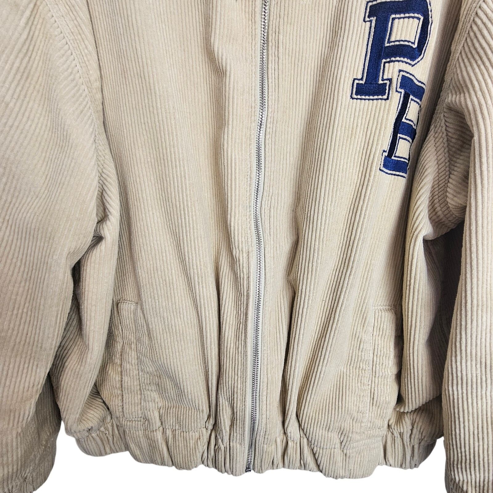 Pacsun Pacsun Playboy Mens Corduroy Bomber Jacket Size M/L Varsity Size US L / EU 52-54 / 3 - 3 Thumbnail