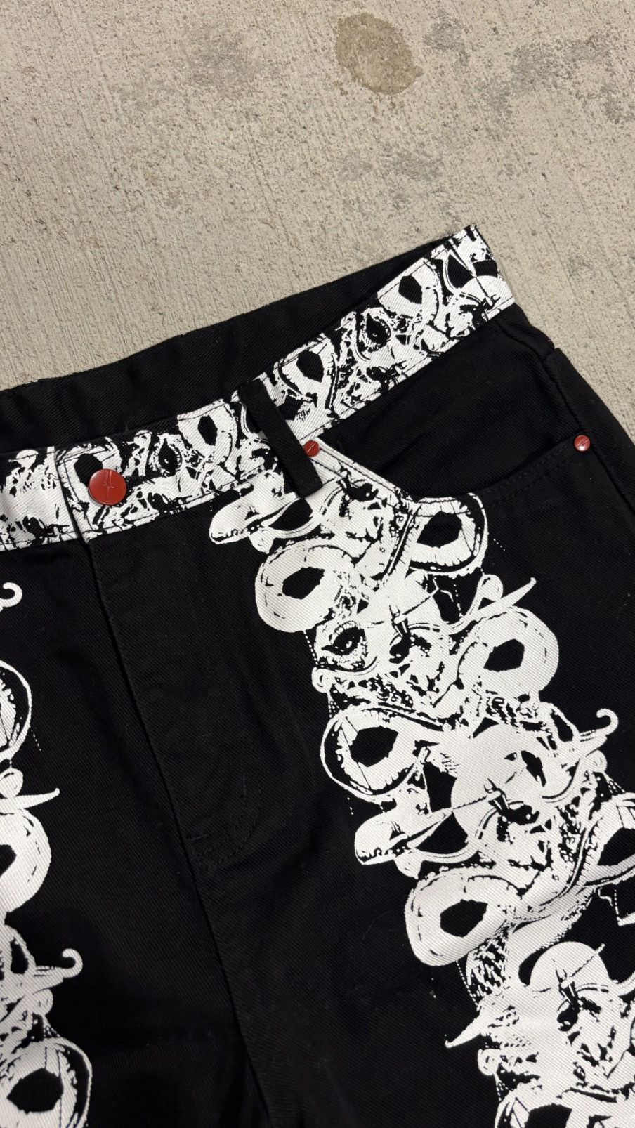 Designer Never Ending World Wide Snake Denim Size US 34 / EU 50 - 6 Thumbnail