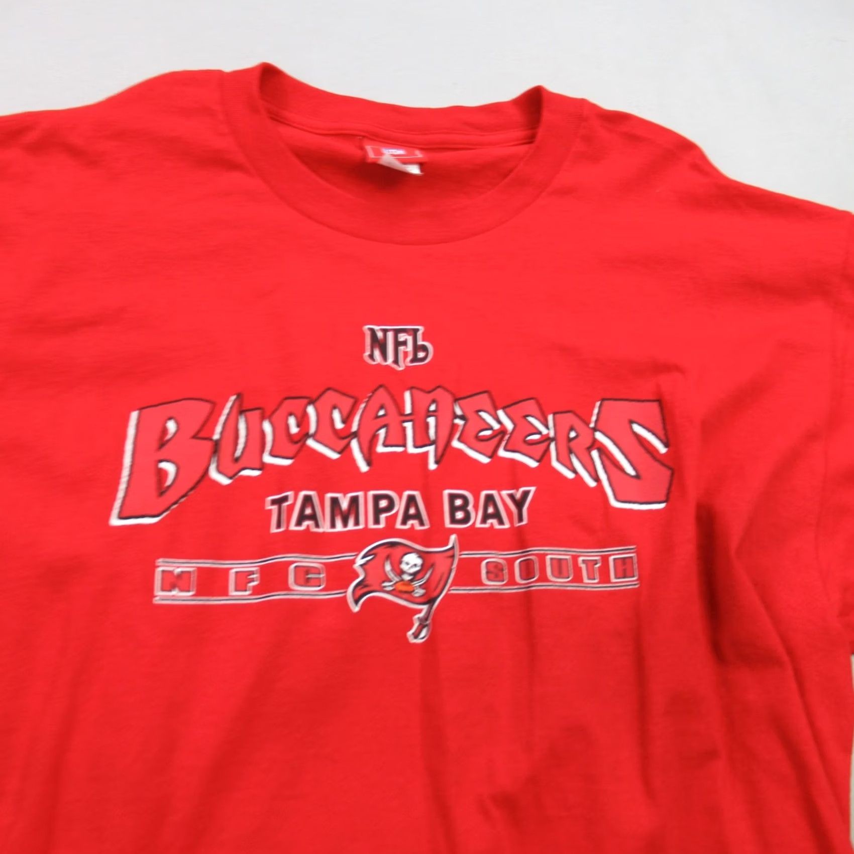 NFL NFL Team Apparel Shirt Mens XL Short Sleeve Crew Neck Tampa Bay Buccaneers Shirt Size US XL / EU 56 / 4 - 2 Thumbnail