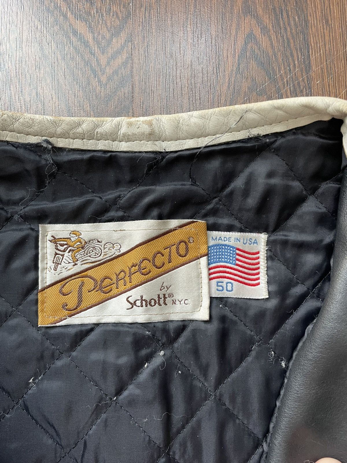 Schott Schott leather moto jacket Size US M / EU 48-50 / 2 - 8 Thumbnail