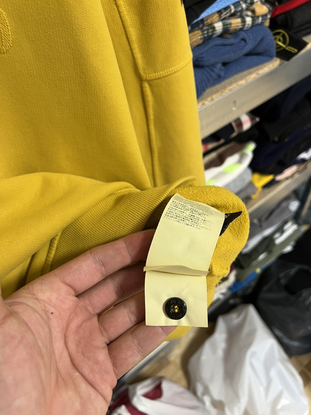 Stone Island Men’s Stone Island Crewneck Yellow Sweatshirt Casual Size L Size US L / EU 52-54 / 3 - 9 Thumbnail