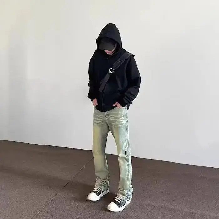 Japanese Brand Blue Wash Denim Jeans Size US 30 / EU 46 - 3 Thumbnail