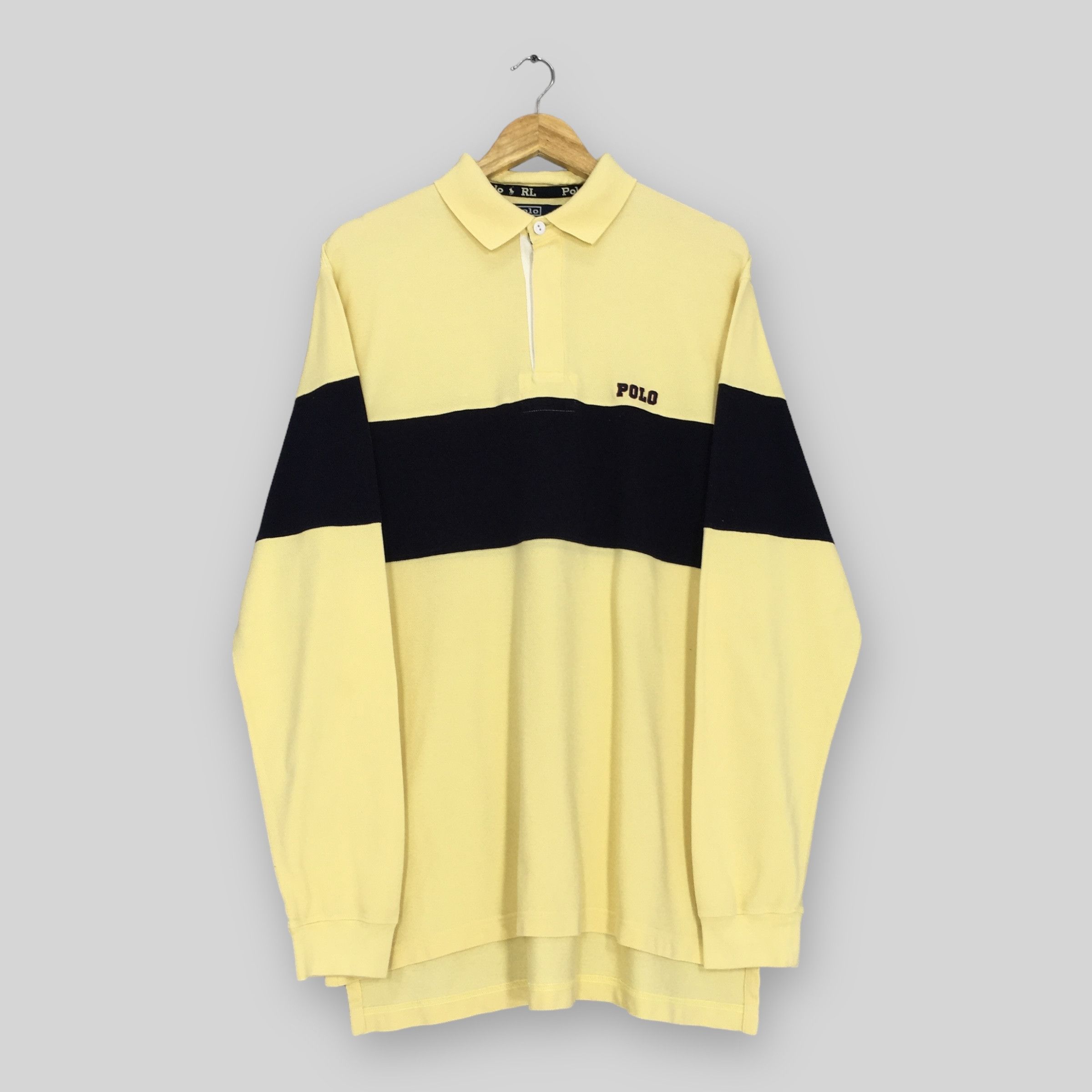 Polo Ralph Lauren × Vintage Vintage 1990s Polo Ralph Lauren Polo Shirt Large Size US L / EU 52-54 / 3 - 1 Thumbnail