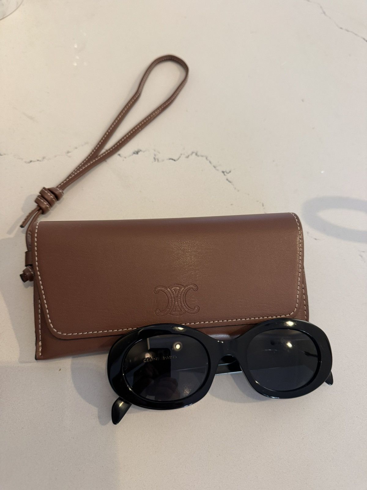 Celine Celine Triomphe 01 Sunglasses Size ONE SIZE - 1 Thumbnail