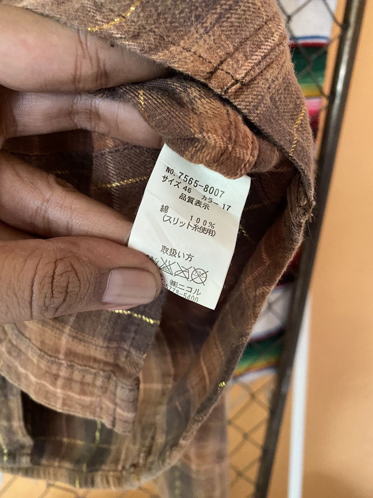 Japanese Brand × Nicole Club Hide aways nicole club flannel shirt Size US M / EU 48-50 / 2 - 6 Thumbnail
