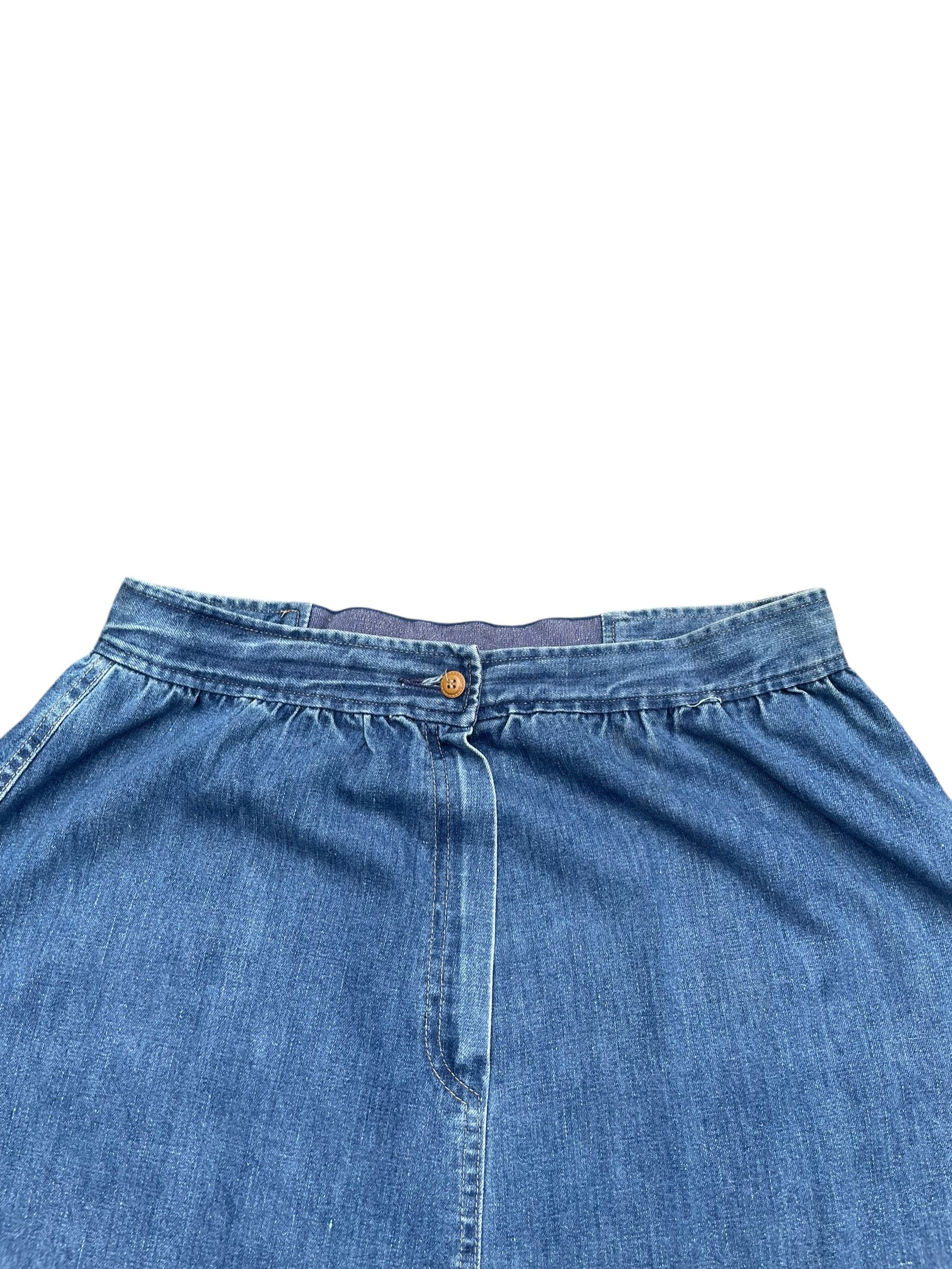 Sears Vintage Sears Denim Skirt Size 32" / US 10 / IT 46 - 3 Thumbnail