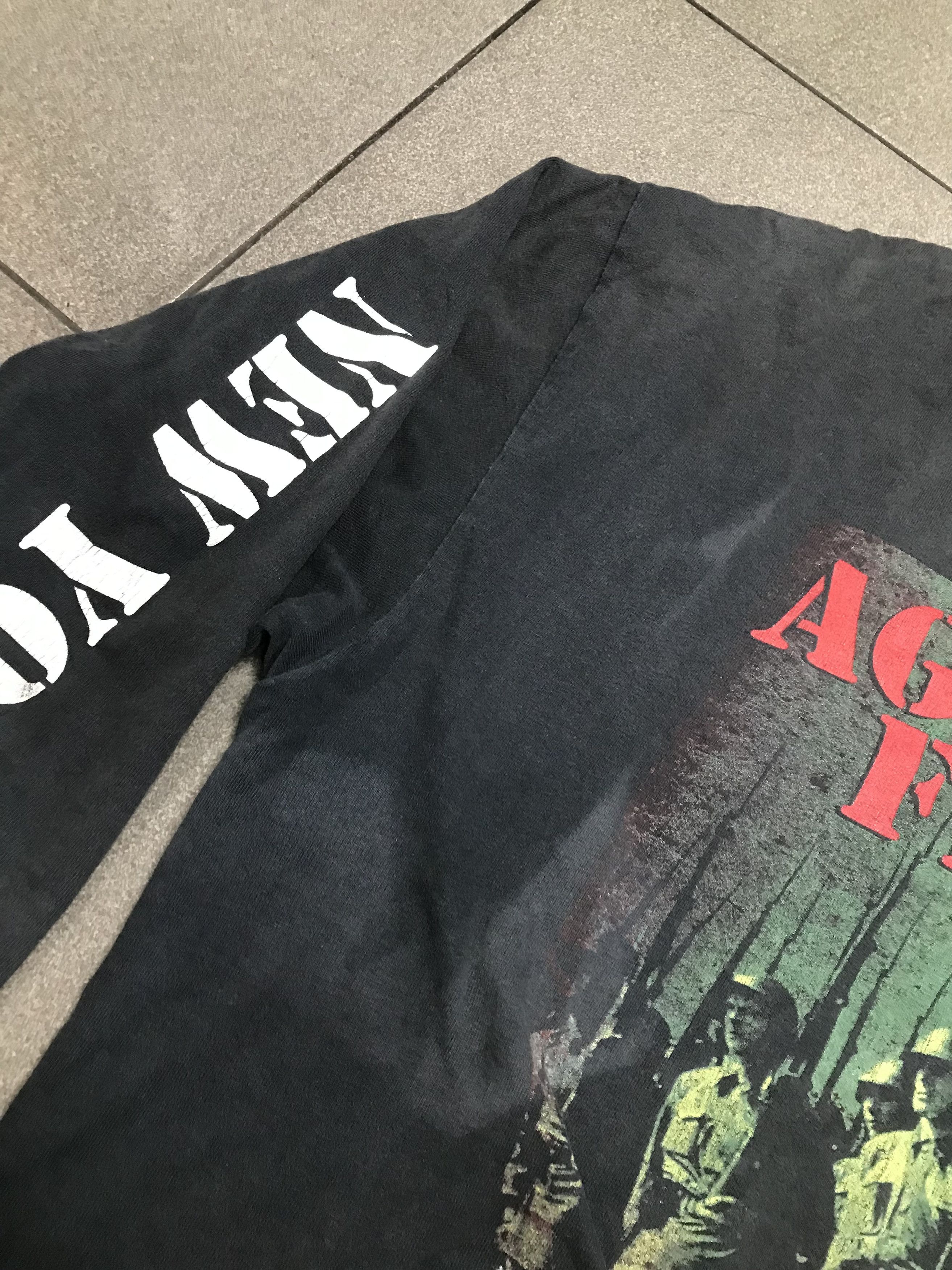 Band Tees AGNOSTIC FRONT TOUR 2005 (sturgis faded distress) Size US XL / EU 56 / 4 - 4 Thumbnail