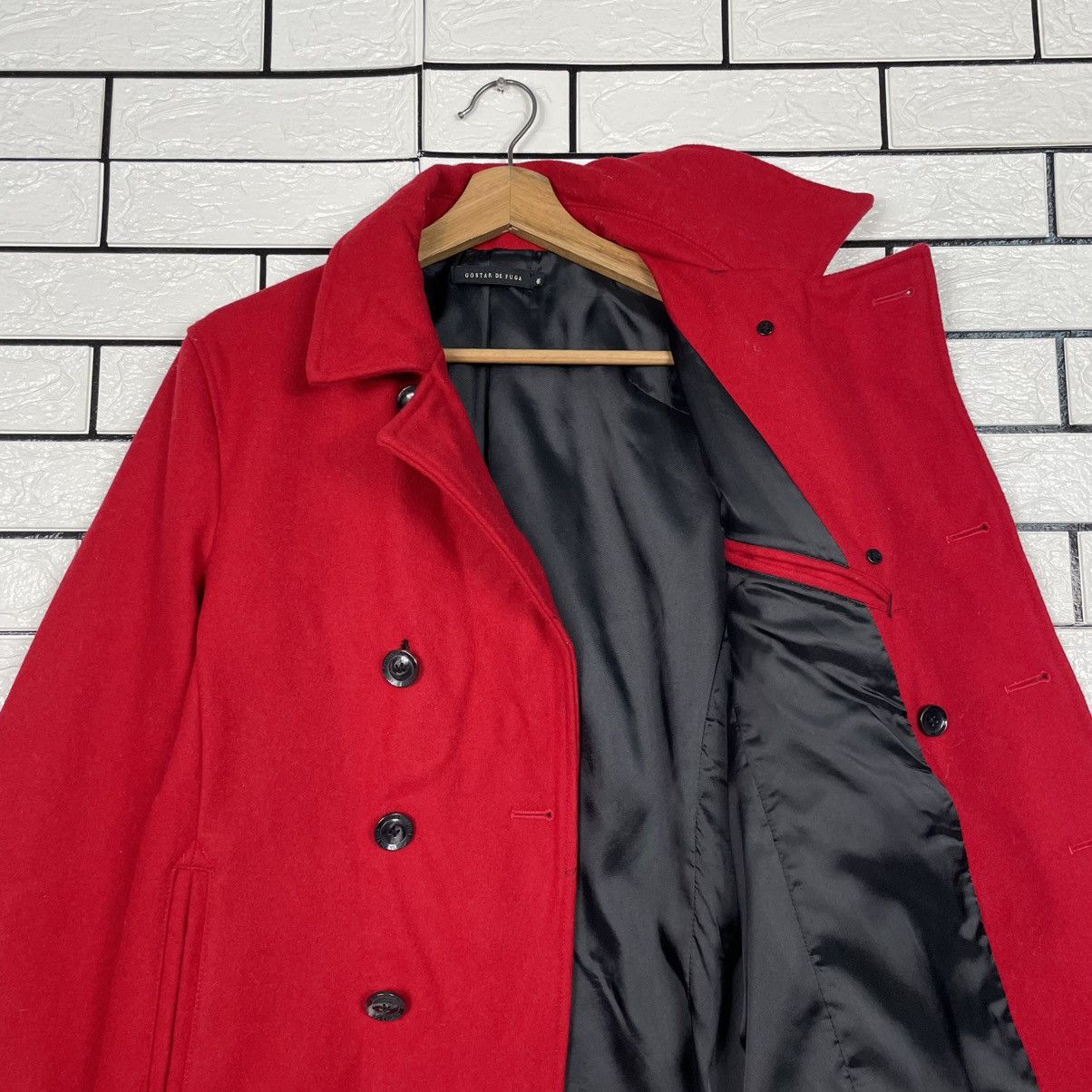 GOSTAR DE FUGA Gostar De Fuga Double Breasted Red Jacket Size US S / EU 44-46 / 1 - 10 Thumbnail