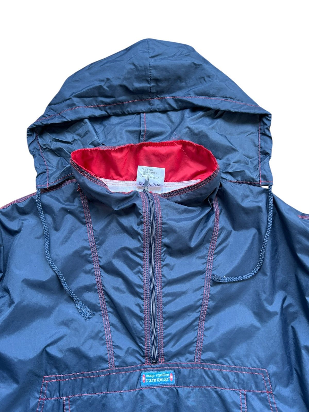Vintage 1990s Marcel Clair Germany Anorak Track Jacket Size US L / EU 52-54 / 3 - 4 Thumbnail