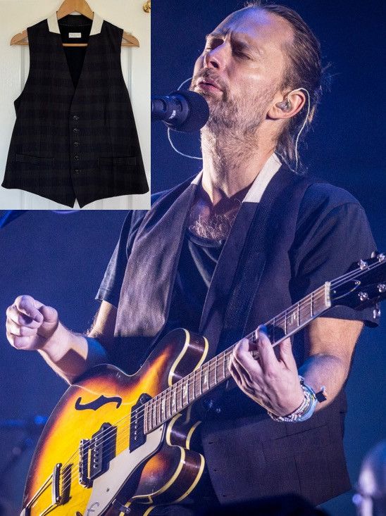 Dries Van Noten RARE Dries Van Noten Vest Waistcoat Thom Yorke Radiohead Size 38R - 1 Thumbnail