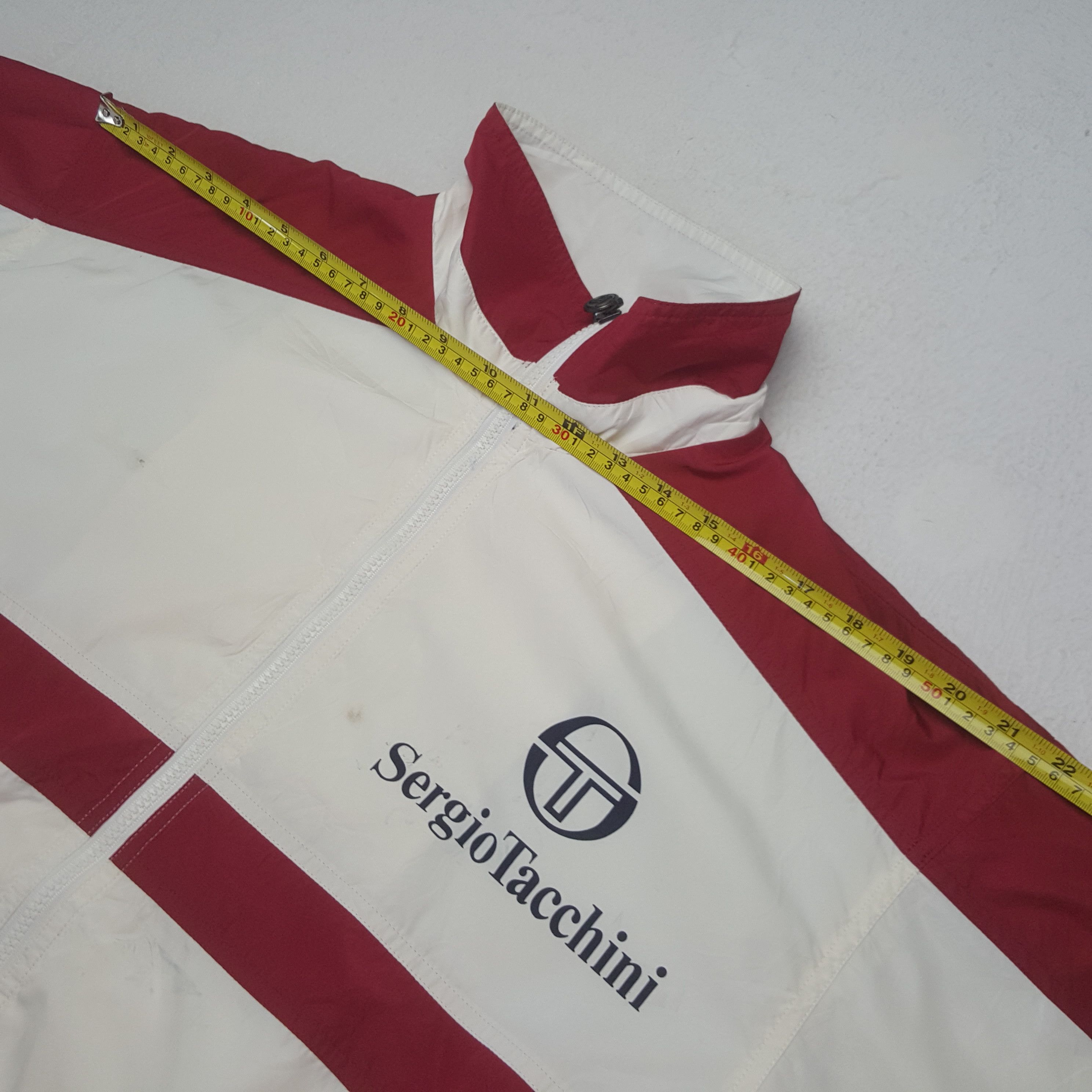 Sergio Tacchini Vintage Sergio Tacchini Zipper Windbreaker Jacket Size US M / EU 48-50 / 2 - 5 Thumbnail