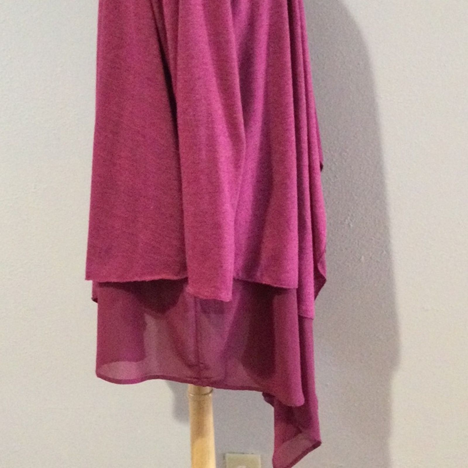 Other Gozzip Purple Long Sleeve Oversized Cardigan Jacket L NWT Size L / US 10 / IT 46 - 6 Thumbnail