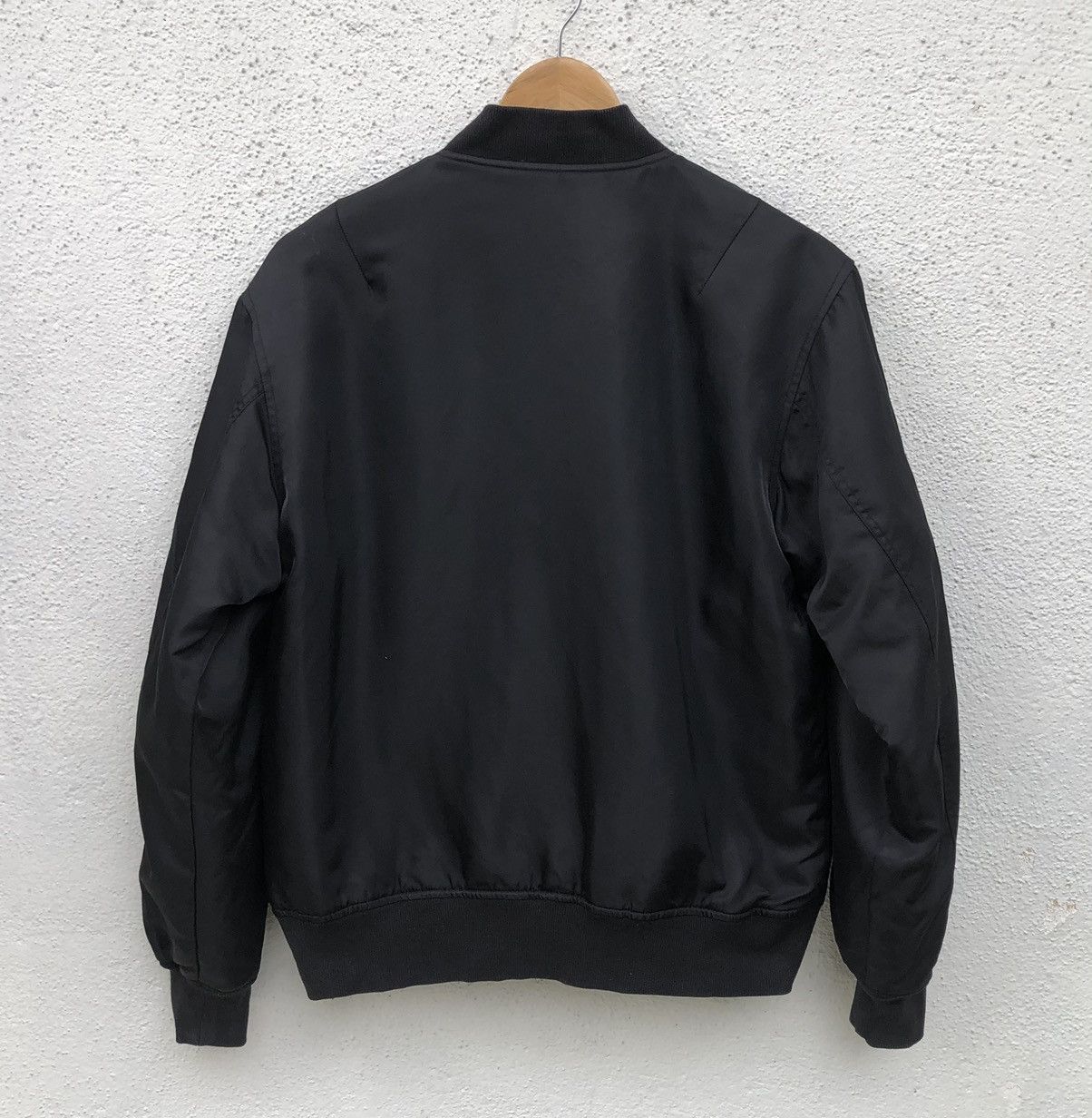 Japanese Brand LA MER MA MAISON Black Ma-1 Bomber Jacket Size US M / EU 48-50 / 2 - 7 Thumbnail