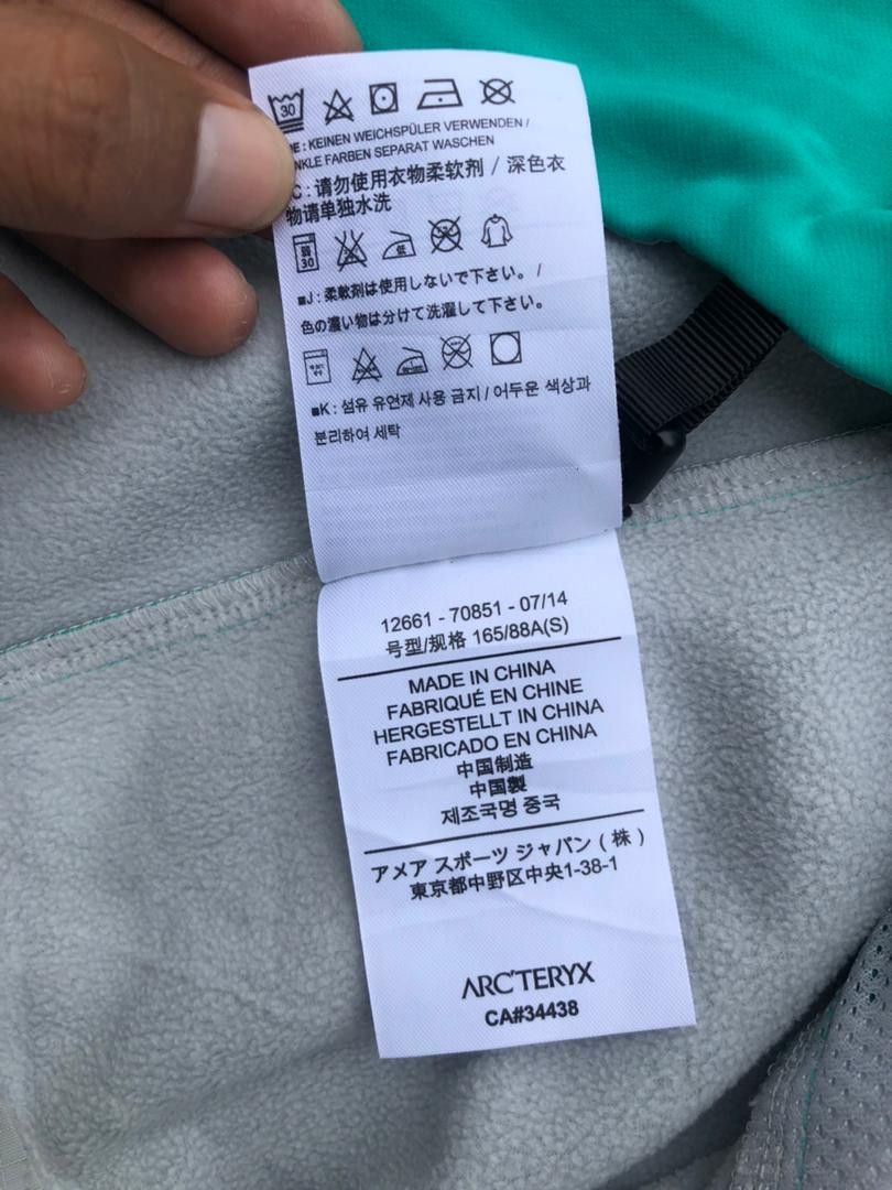 Arc'teryx × Vintage Vintage Arc'teryx Zipper Jacket Size S / US 4 / IT 40 - 5 Thumbnail