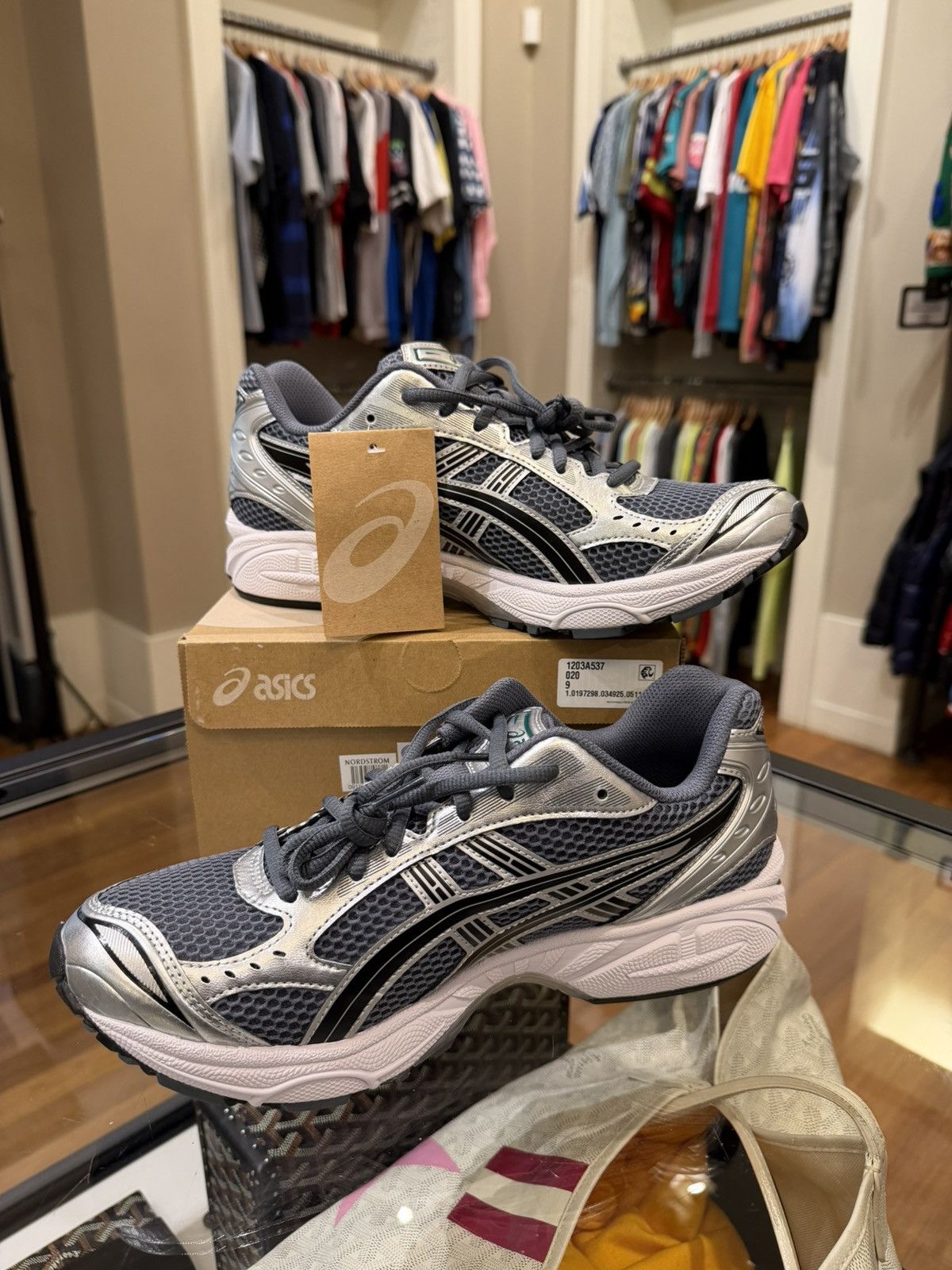 Asics Asics Gel Kayano 14 - Metropolis Jasper Green Size US 9 / EU 42 - 3 Thumbnail