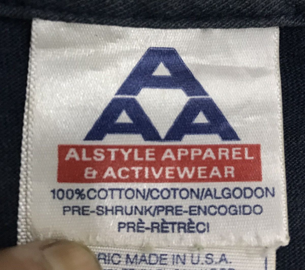 Alstyle × Vintage Vintage Weller Hardcore Since 77 Shirt Size US L / EU 52-54 / 3 - 6 Thumbnail