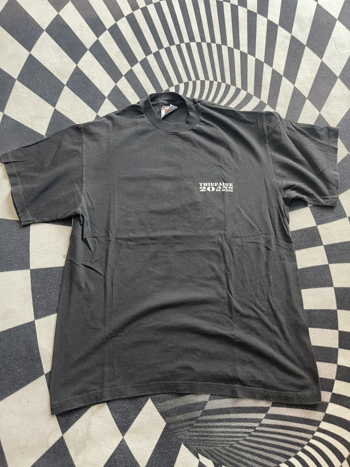 Band Tees Hubert-Félix Thiéfaine 20 Ans de Scène T-Shirt - Olympia 99 Size US L / EU 52-54 / 3 - 3 Thumbnail