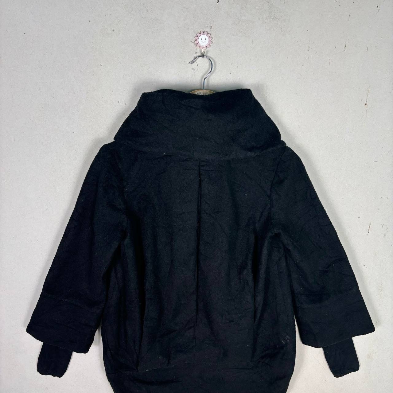 SLY FINAL DROP! SLY Wool Black Peacoat Jacket Size US M / EU 48-50 / 2 - 5 Thumbnail