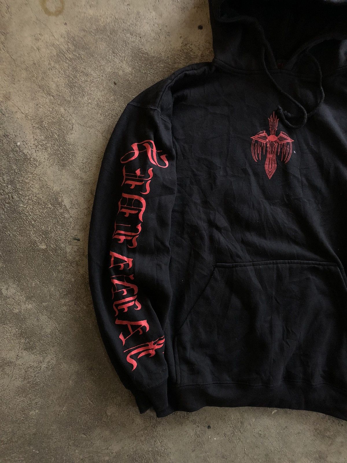 Japanese Brand × Seditionaries × Vintage VINTAGE JAPAN HOODIE INSPIRED BY CHROME HEARTS DESIGN Size US M / EU 48-50 / 2 - 2 Thumbnail