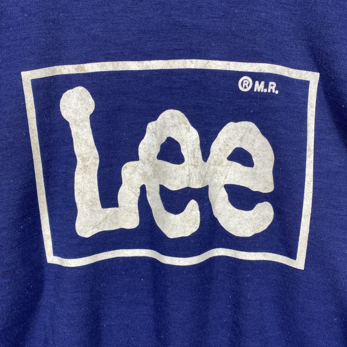 Lee Vintage 80's LEE Sanforized Big Logo Crewneck Sweatshirt Size US L / EU 52-54 / 3 - 2 Thumbnail