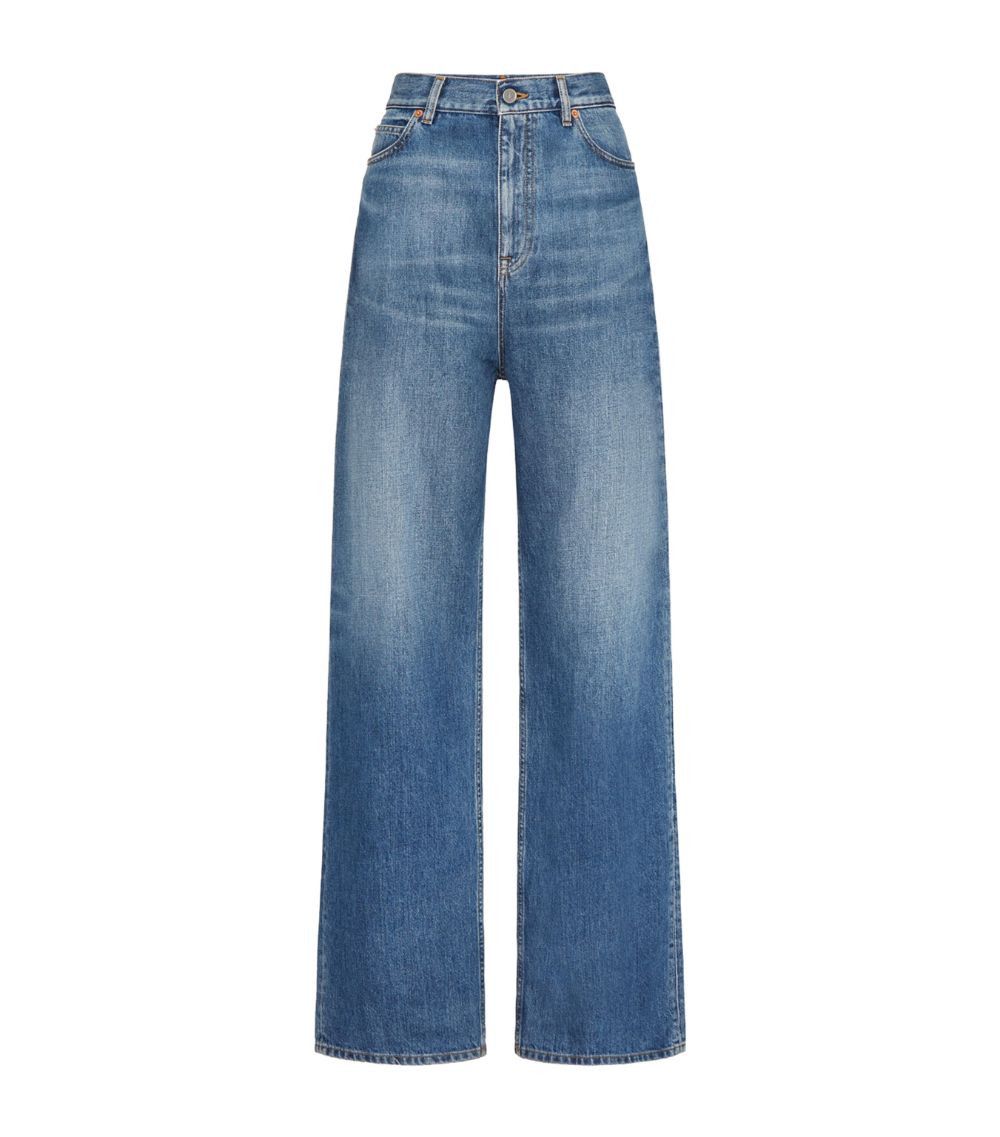 o1s22i1n0924 Wide Leg Jeans in Blue