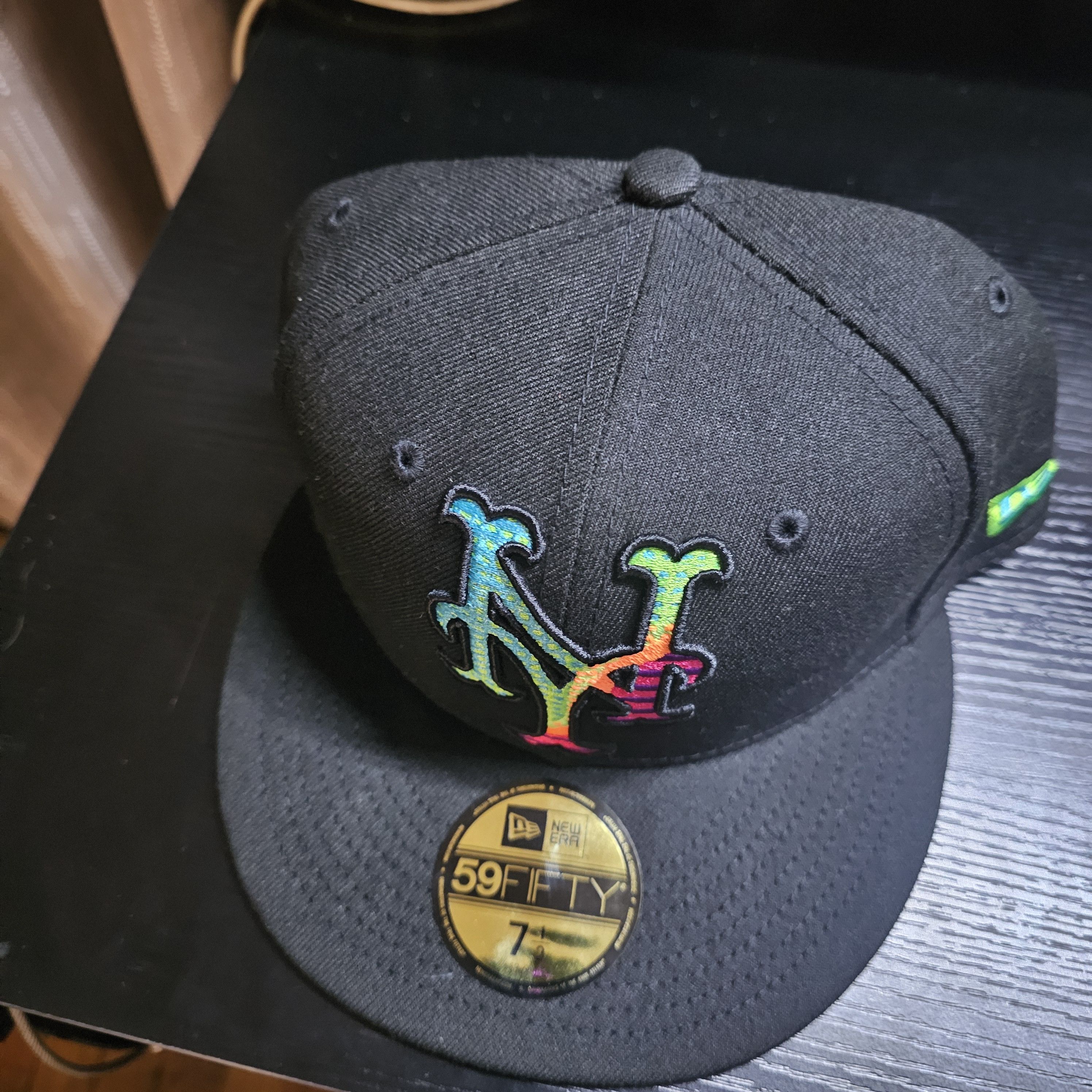 New Era Mets Big Logo Paint Size ONE SIZE - 4 Thumbnail