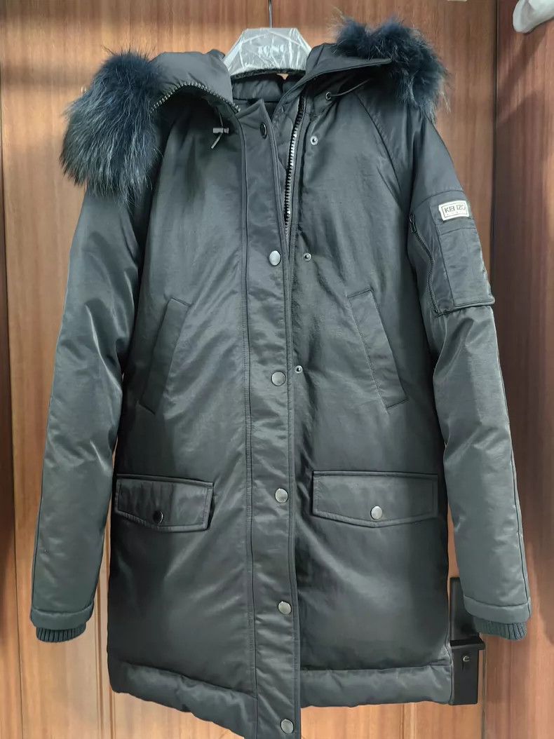 Kenzo KENZO Ms.Autumn and winter black down jacket Size XS / US 0-2 / IT 36-38 - 3 Thumbnail