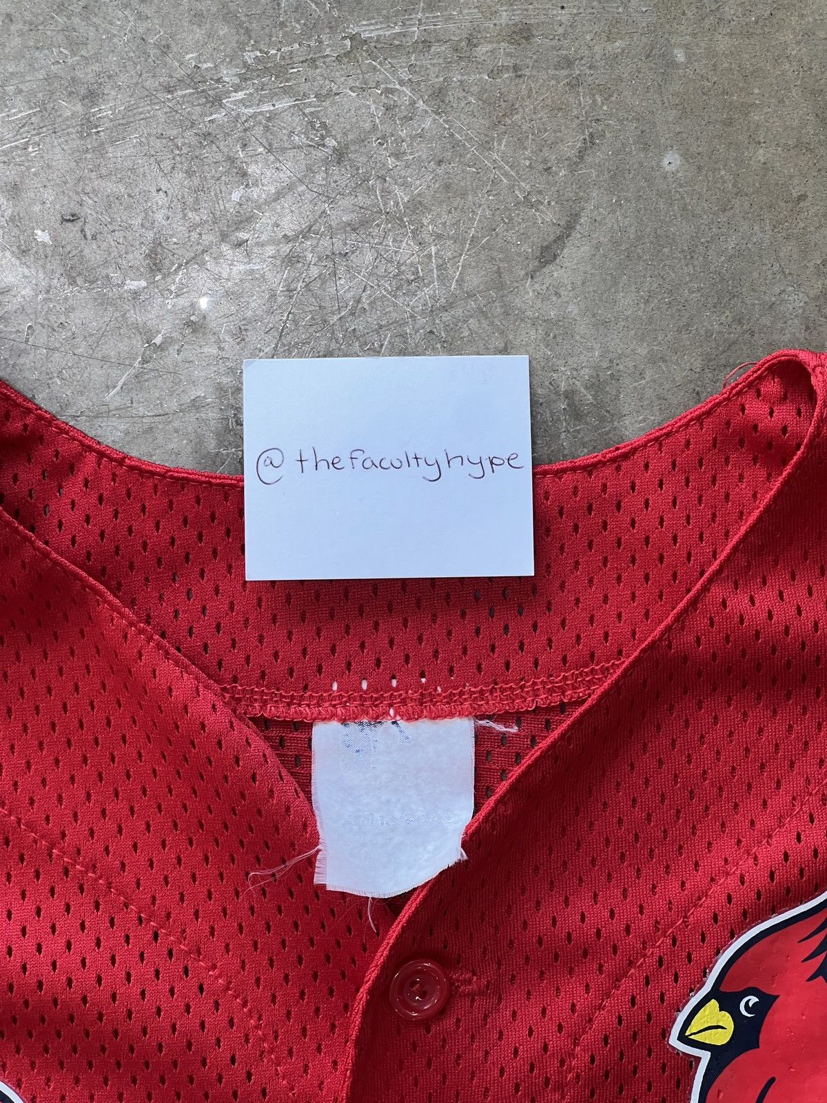 MLB × Vintage MLB Majestic St. Loius Cardinals Mesh Baseball Jersey 3XL Size US XXL / EU 58 / 5 - 3 Thumbnail