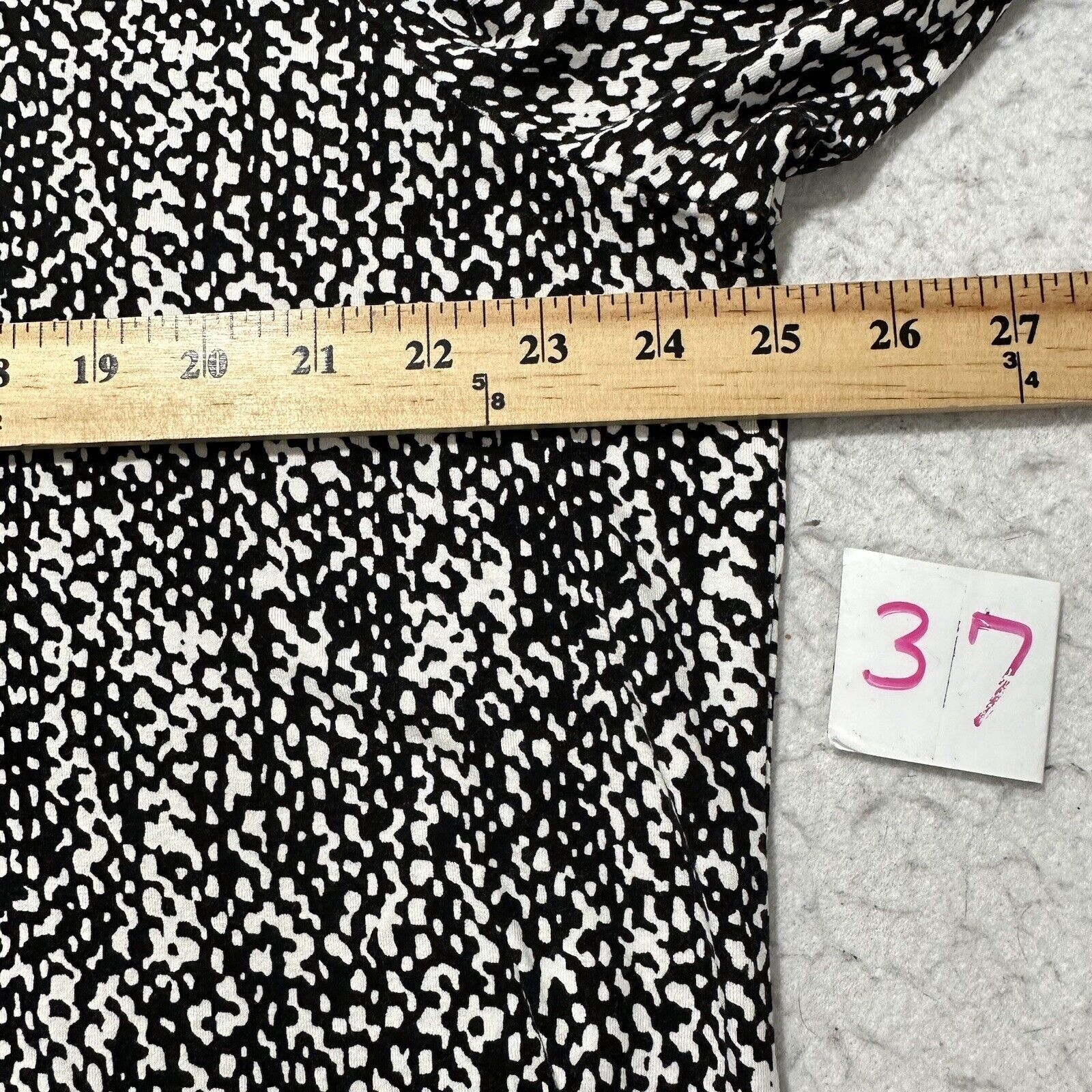 Other Talbots 3X V-Neck Lightweight Snakeskin Pattert Black/White Size 3XL / US 20-22 - 8 Thumbnail