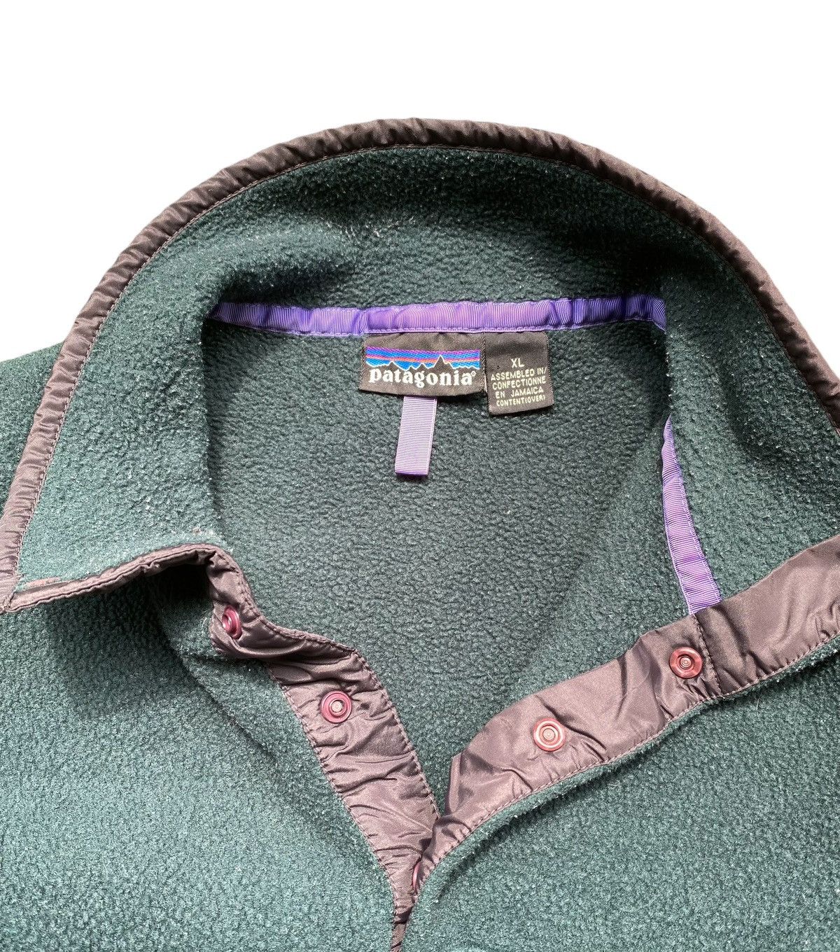 Patagonia Vintage PATAGONIA Men's Snap-T® Fleece Pullover Size US XL / EU 56 / 4 - 3 Thumbnail