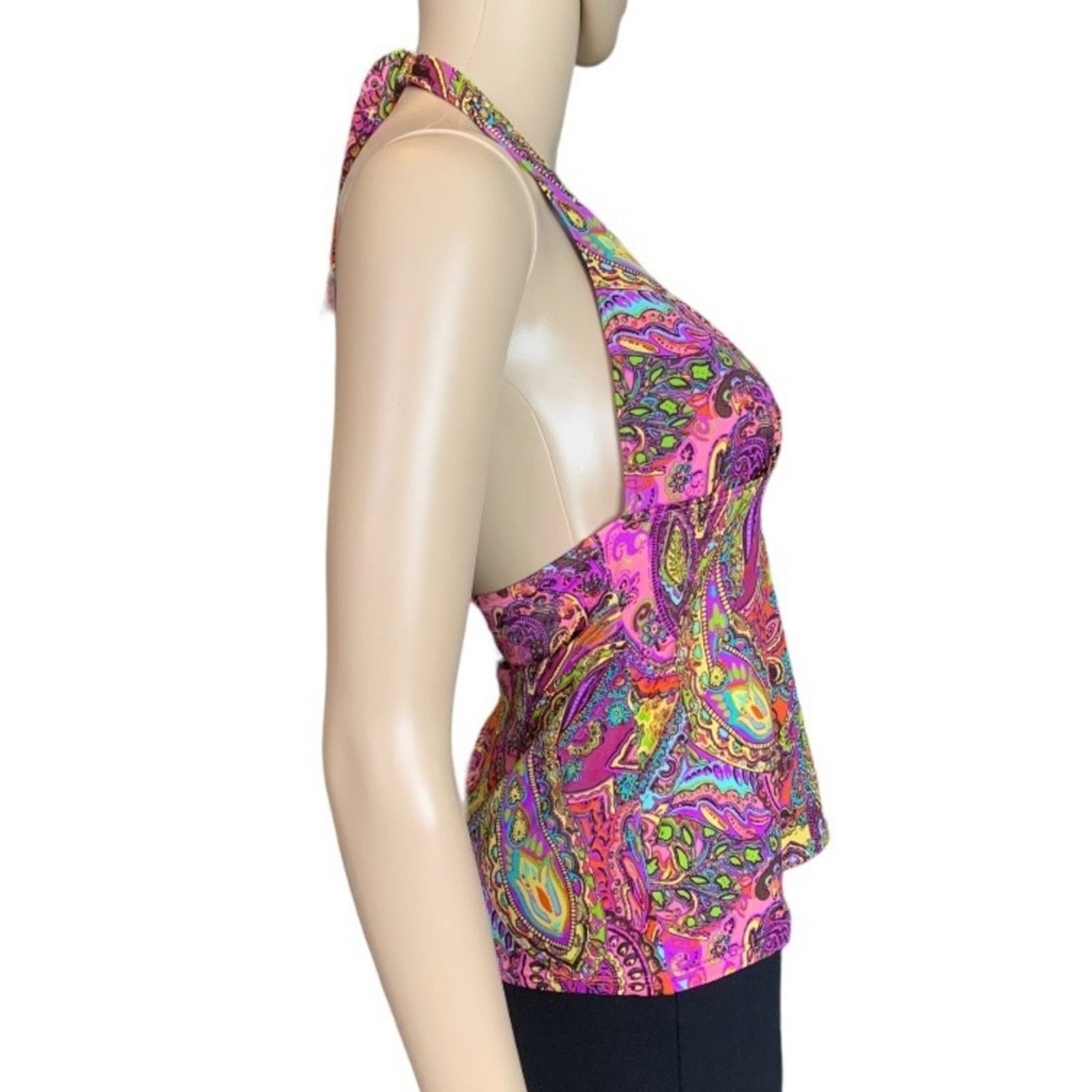 Victoria's Secret Victoria’s Secret Women's Medium Swim Tankini Top Purple Size M / US 6-8 / IT 42-44 - 4 Thumbnail
